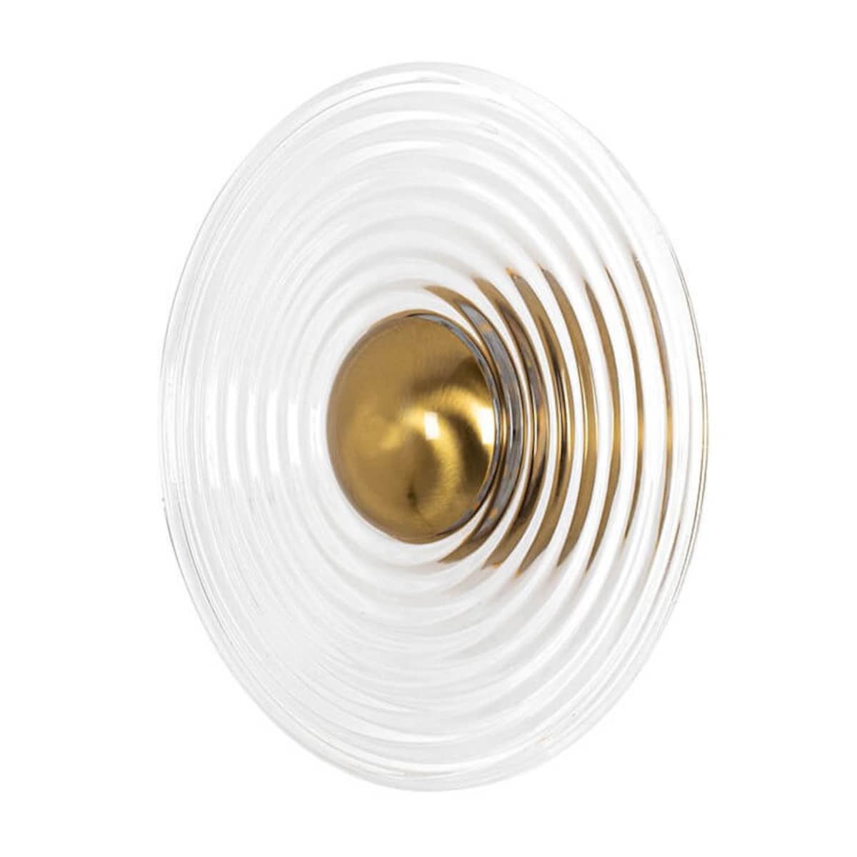 Szklana lampa ścienna Onda MSE1501100146 Moosee LED 9W 3000K retro złota