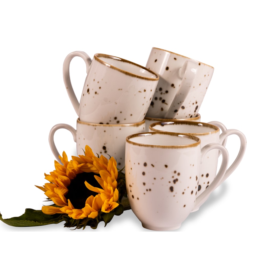 Konsimo ALUMINA Kubek 6szt.