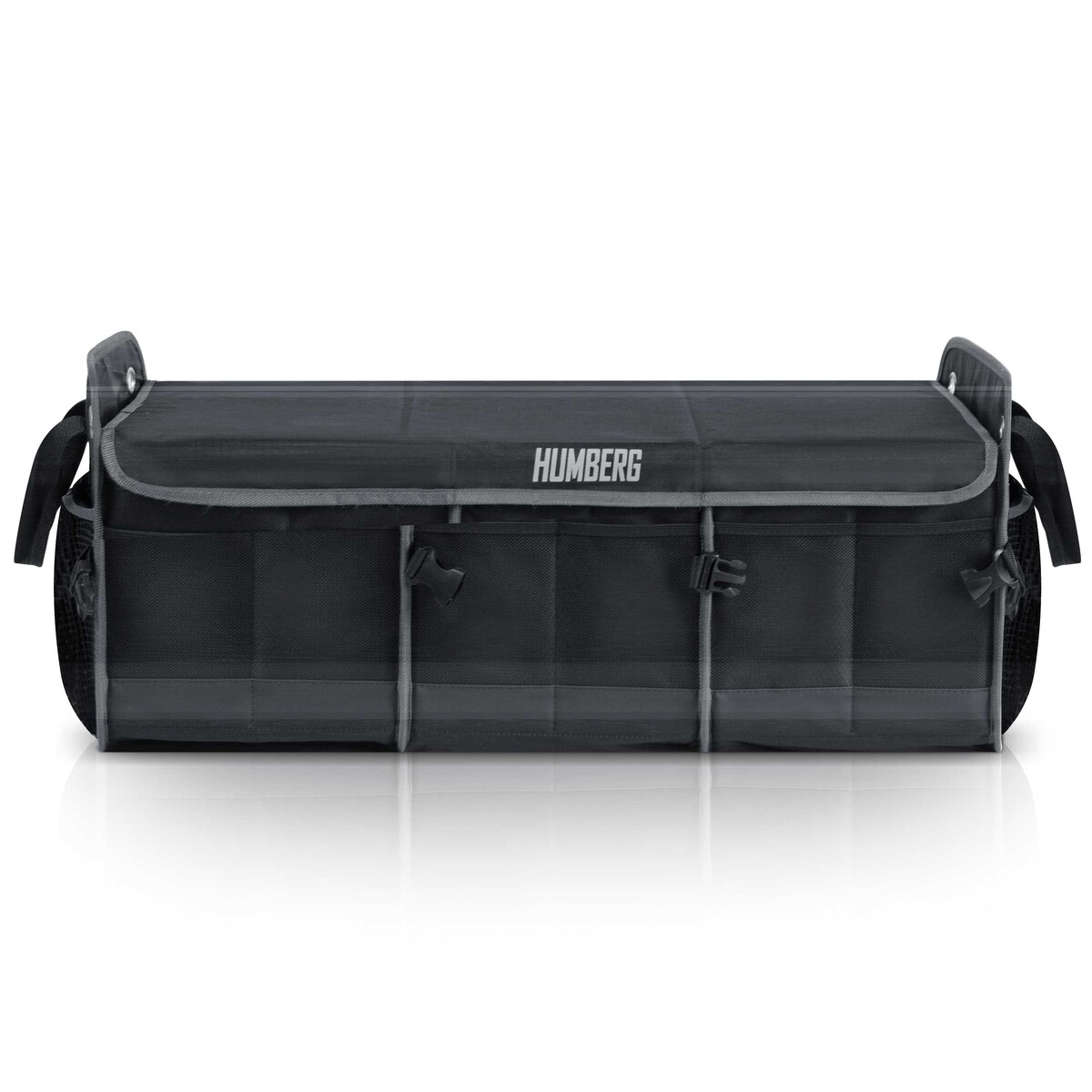 Organizer torba do bagażnika samochodu auta kufer usztywniony skrzynia na rzepy Humberg