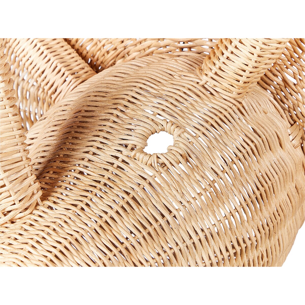 Rattanowa dekoracja ścienna dinozaur jasna BIOKO