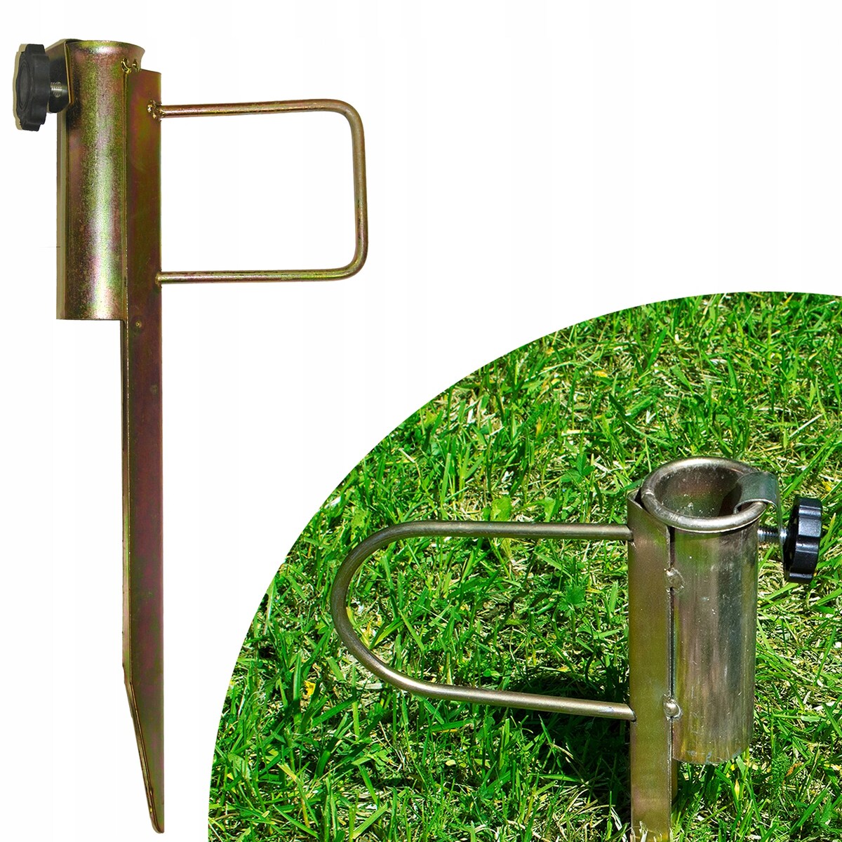 Stojak Na Parasol Podstawa Ogrodowy Plażowy