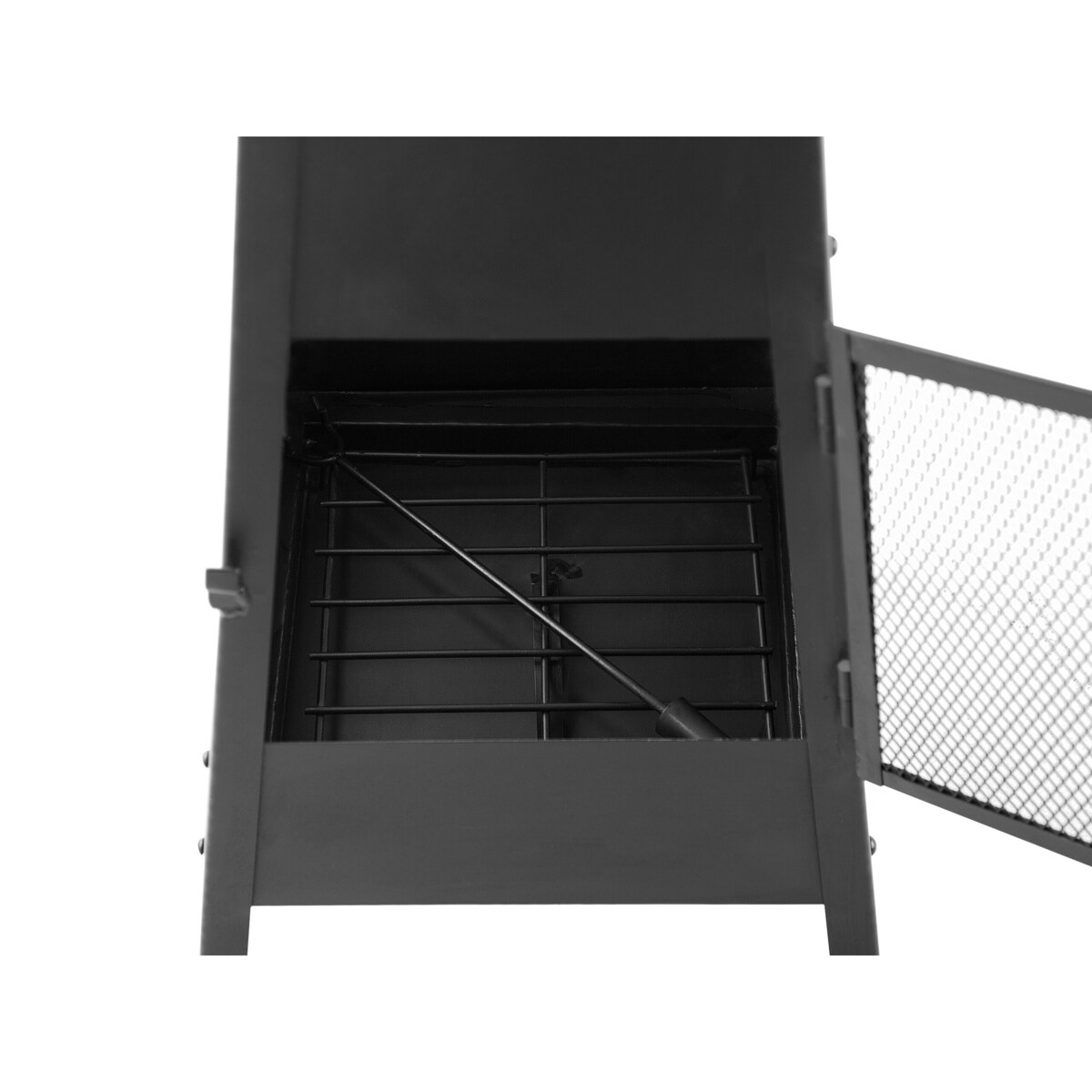 Palenisko ogrodowe stalowe czarne YASUR