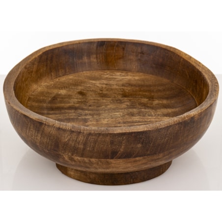 Misa dekoracyjna drewniana 9x25x25 cm DEKOR-5 na nóżkach