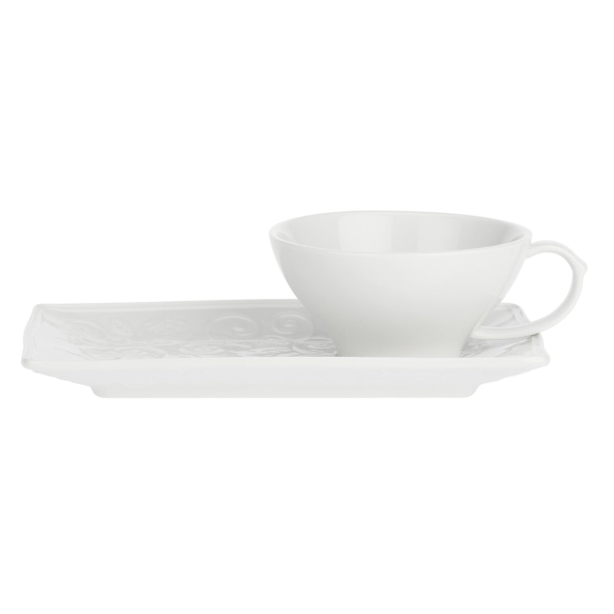 Zestaw do śniadań Florentina - Biały, 180 ml