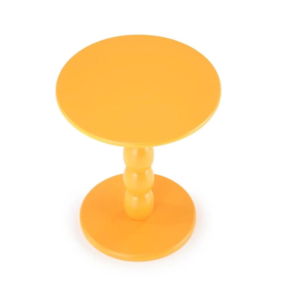 Ława CIRILLA 40x40cm musztardowa