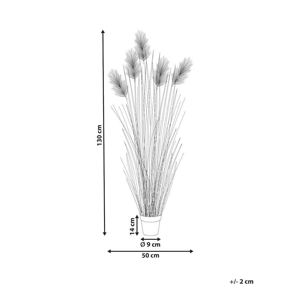 Sztuczna roślina PAMPAS GRASS 130 cm Zielony
