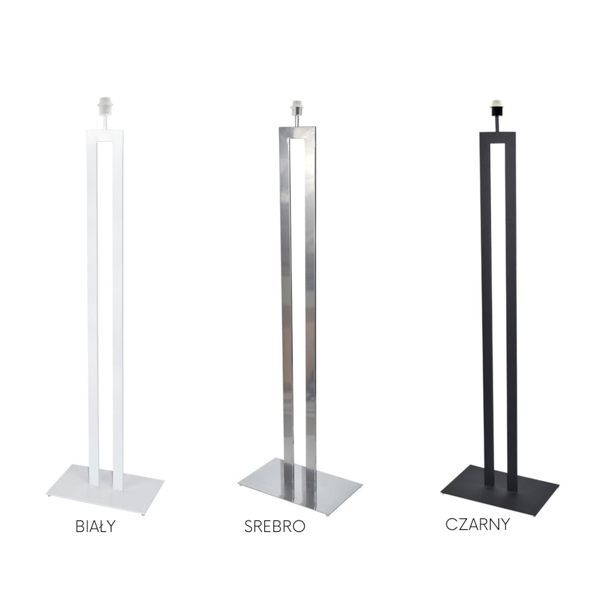 Lampa stojąca podłogowa z abażurem walec MONO