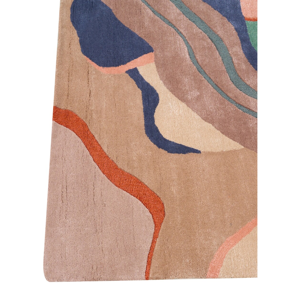 Dywan ALMORA Kolorowy 160 x 230 cm Wiskoza