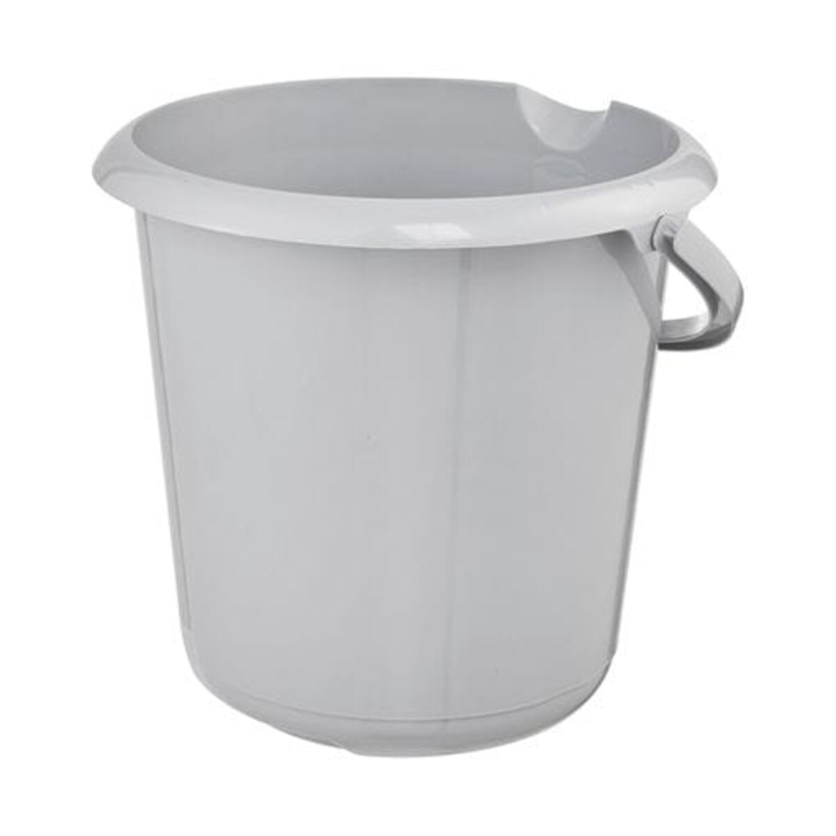 Wiadro do sprzątania keeeper "mika eco", okrągłe, 10 litrów, szary kamień