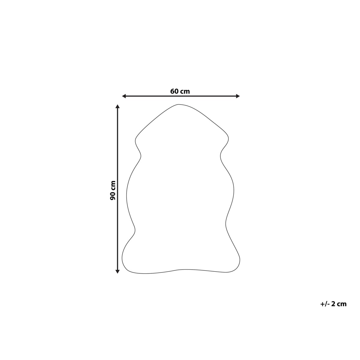 Dywan w panterkę brązowy NAMBUNG