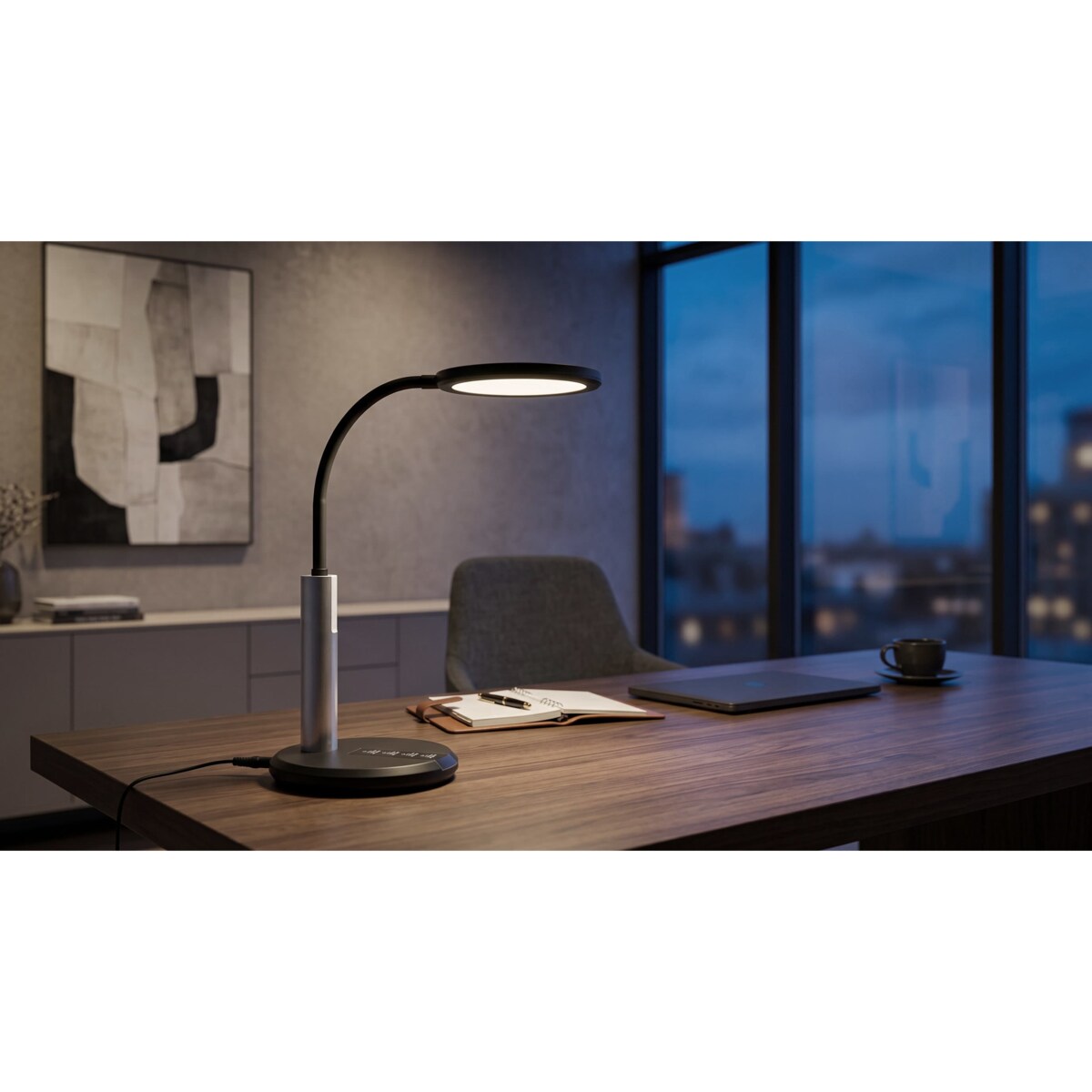 Lampka biurkowa K-BL1513A CZARNY z serii ERIS