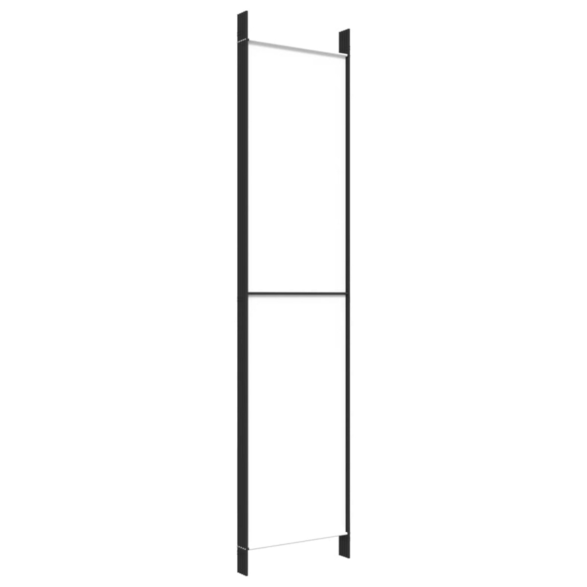 vidaXL Parawan 5-panelowy, biały, 250x220 cm, tkanina