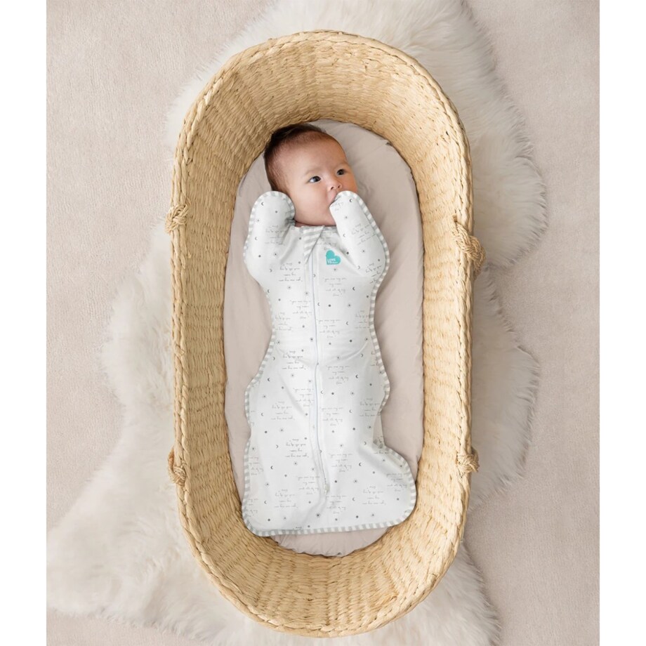 Otulacz Swaddle UP - rozmiar XS - biały, tęcza - ETAP1 - 1 TOG Original