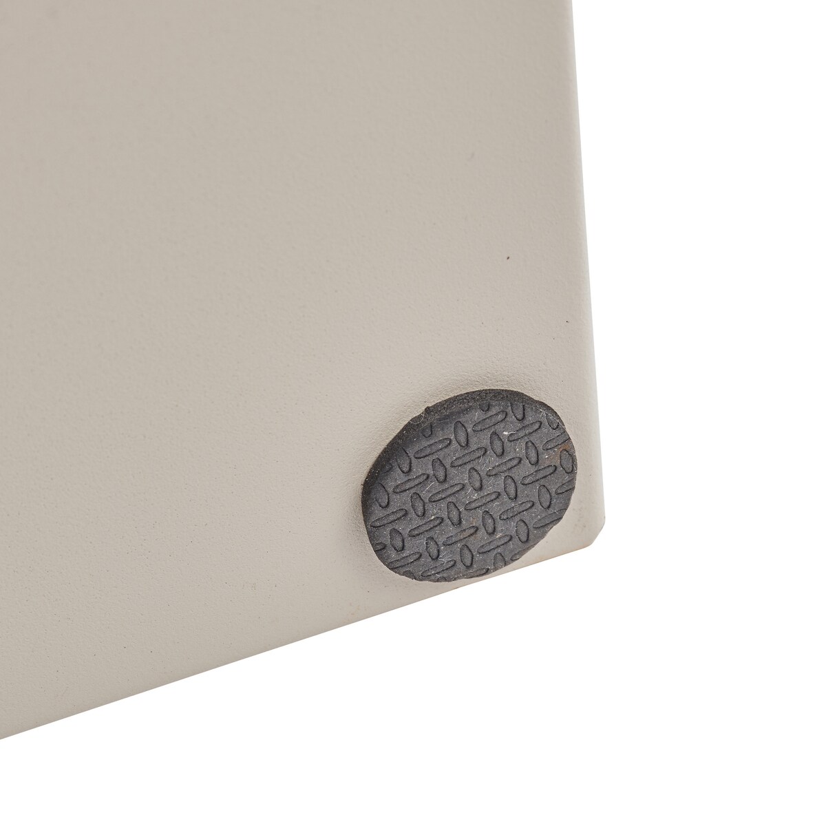 Metalowy stojak na parasole METTY, beżowy