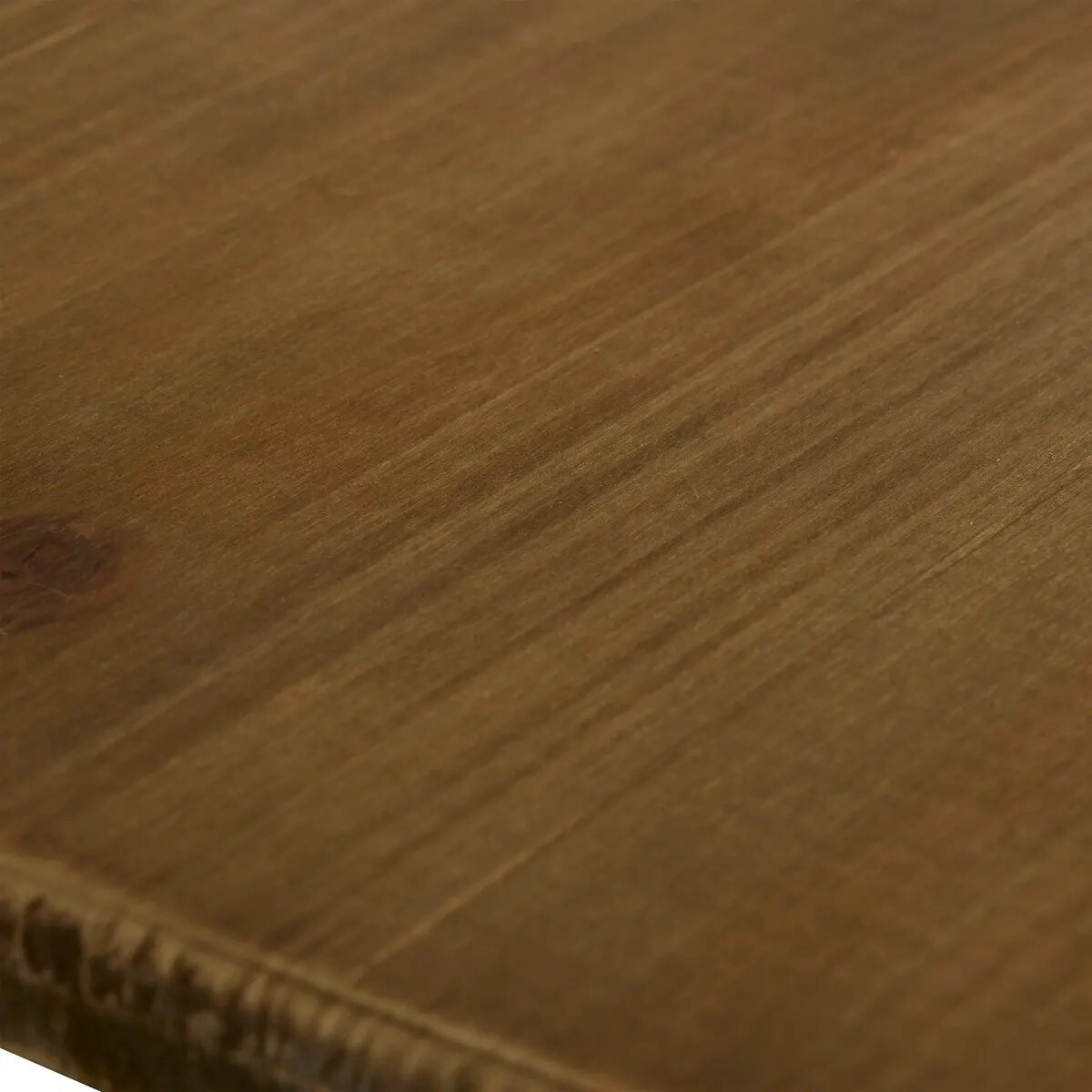 Komplet 3 metalowych skrzyń z drewnianym blatem Azae niebieskie