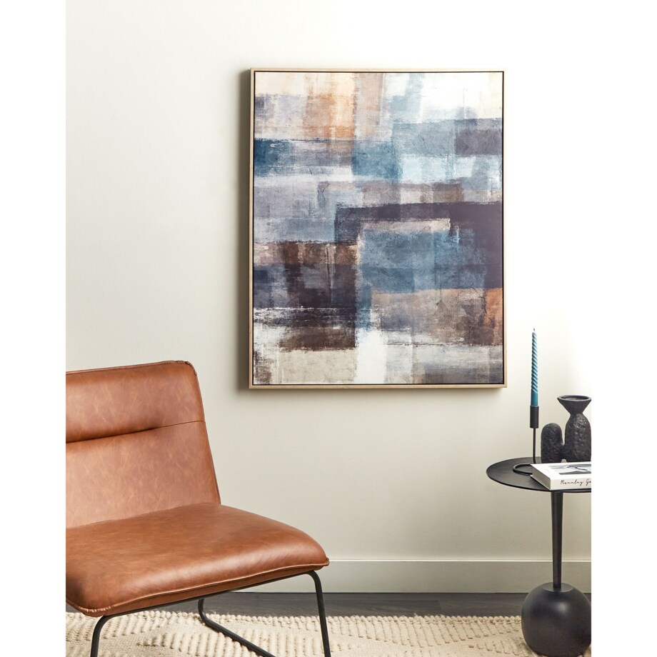 Obraz na płótnie PULSANO Motyw abstrakcyjny 83 x 103 cm Kolorowy