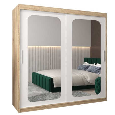 Szafa przesuwna Garderoba PROMO T3 200 sonoma/biały