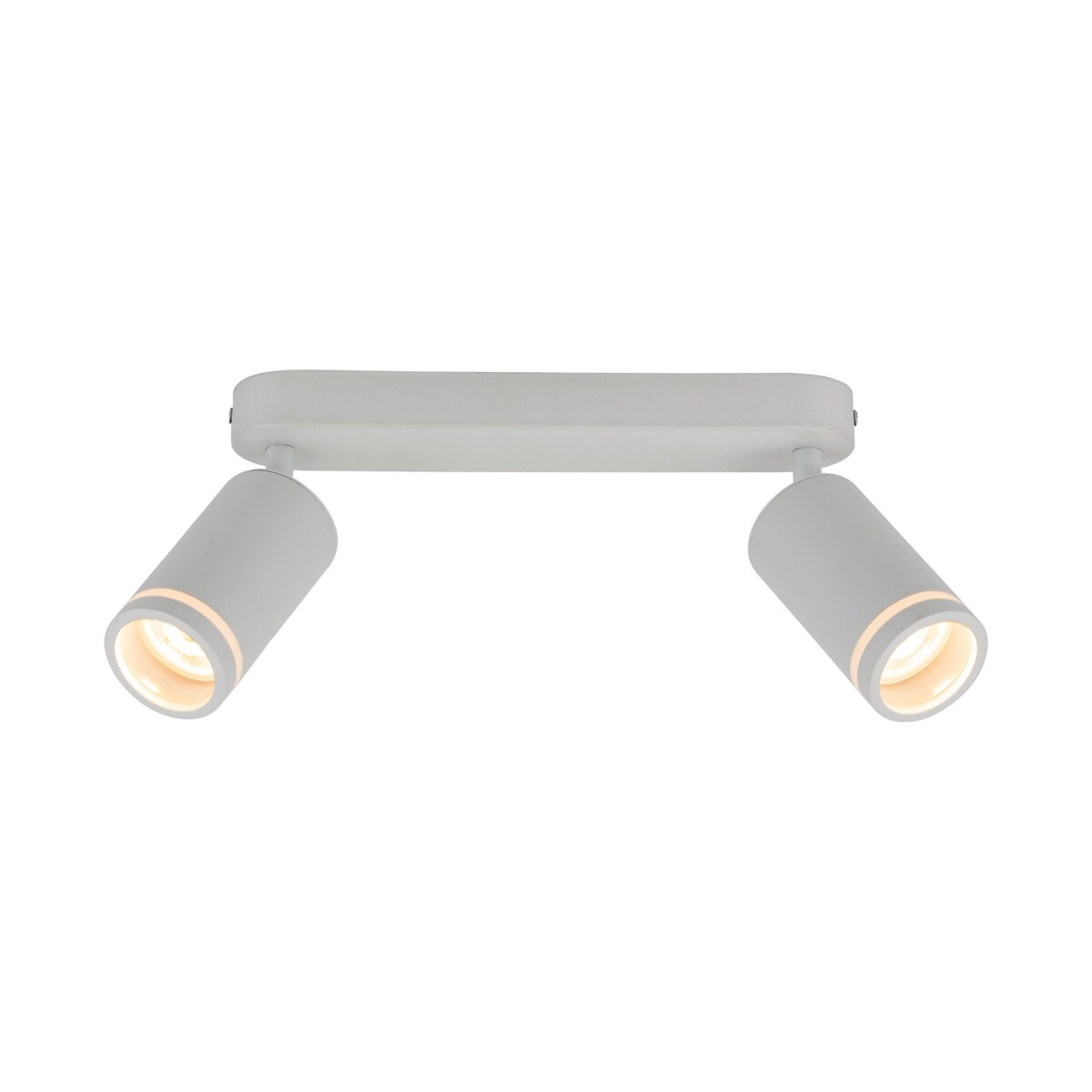 Lampa sufitowa reflektor spot JET WHITE 6913 TK Lighting biała 2xGU10 regulowana metalowa do salonu kuchni