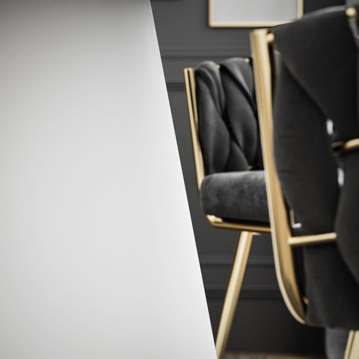 Okrągły stół rozkładany LAVA, średnica 120cm, biały / Marmur Bianco