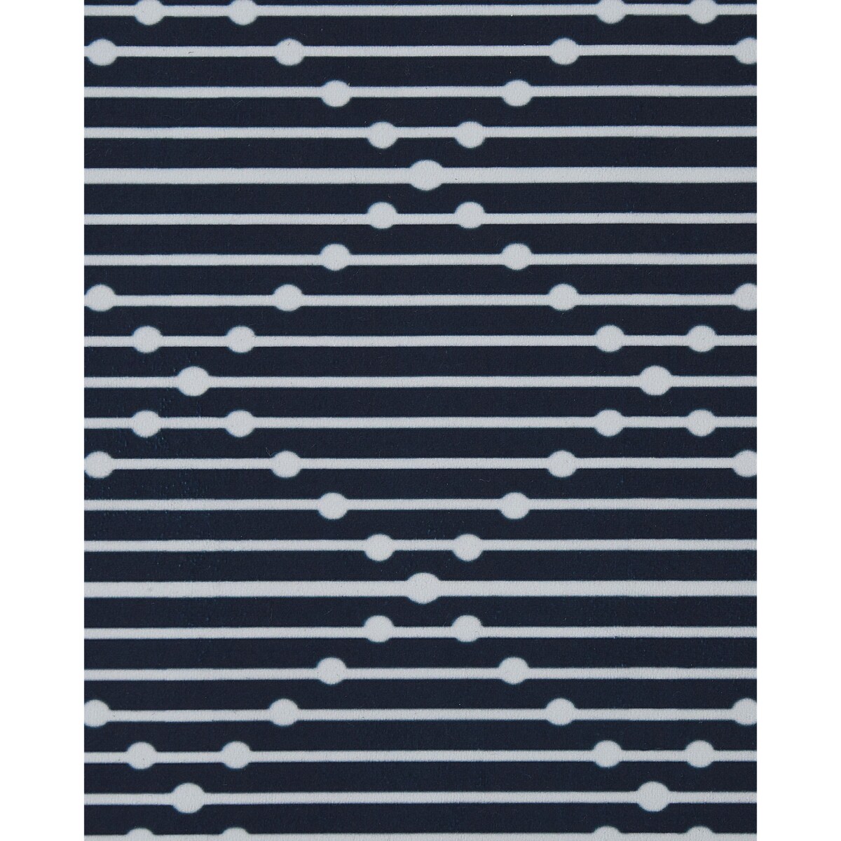 Dywan 80 x 200 cm granatowy CHARVAD