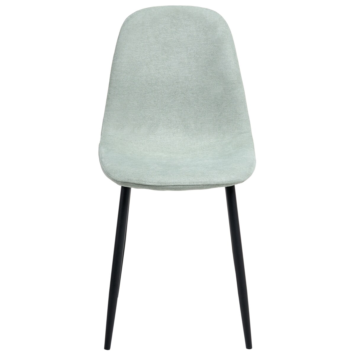 Zestaw 4 krzeseł do jadalni CRANDALL Jasnozielony