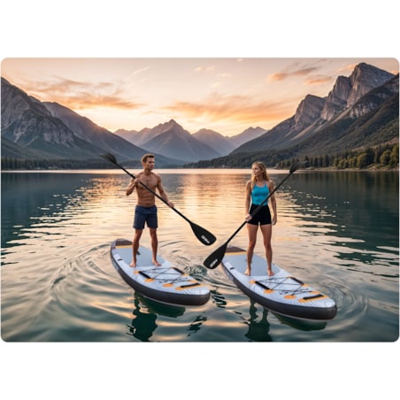 Deska SUP do pływania pompowana Paddle Aquasurf Neo-Sport 320cm ZESTAW