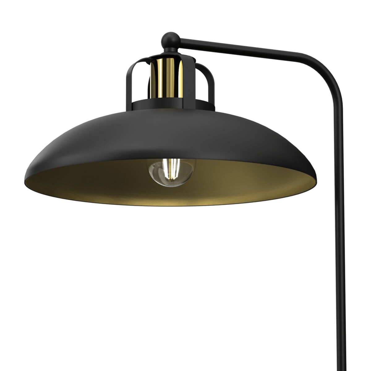 Lampka biurkowa Felix MLP8908 elegancka czarna złota
