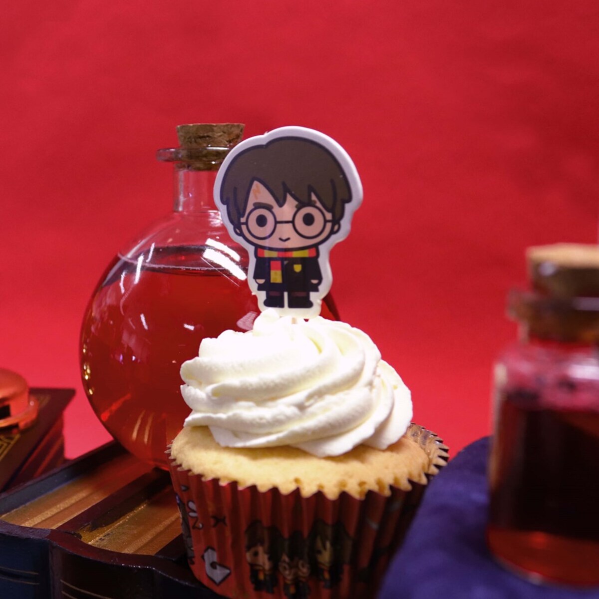 PME Papilotki i toppery na muffinki Harry Potter (24 sztuki)