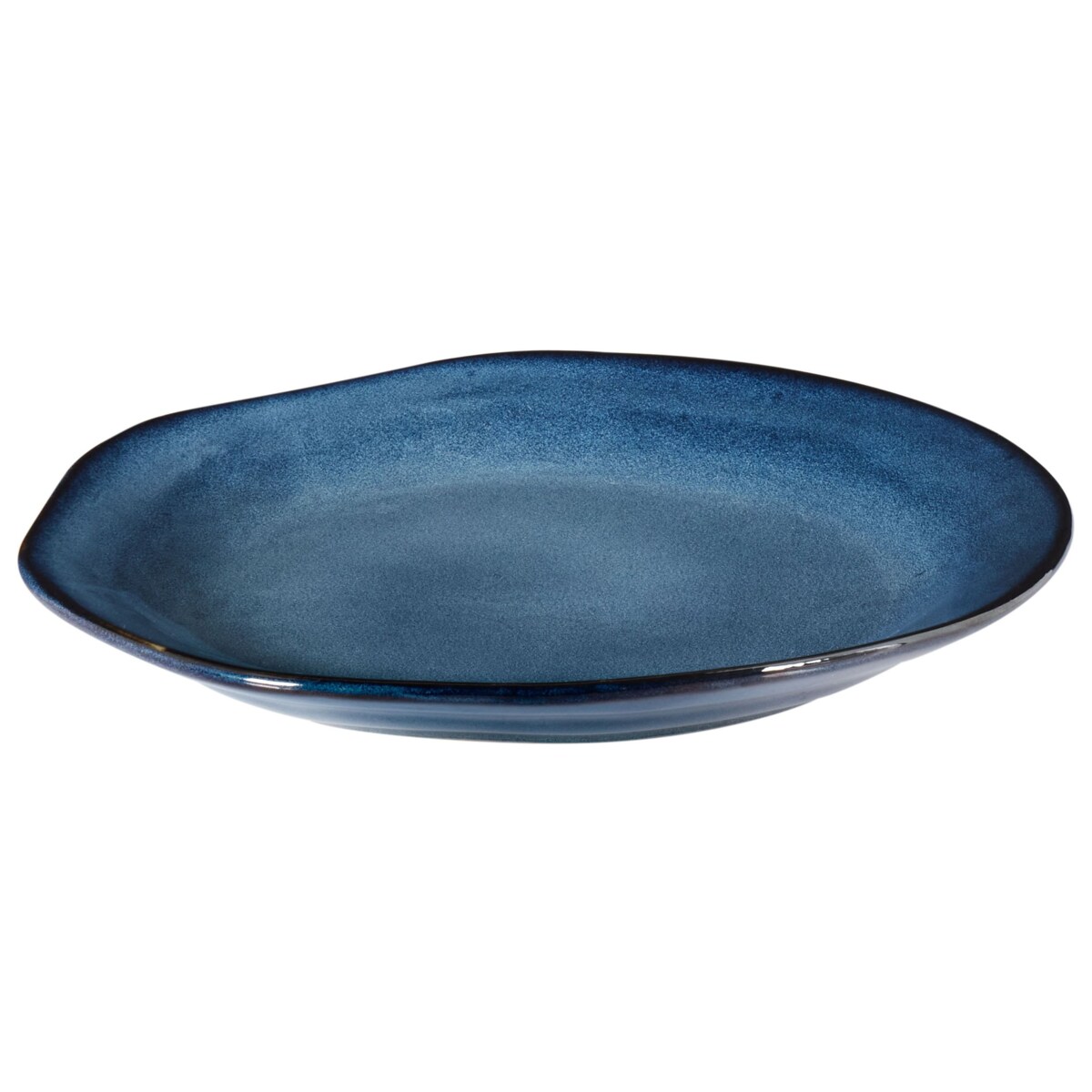 Zastawa stołowa 16-częściowa HAWTHORN Kamionka Niebieski