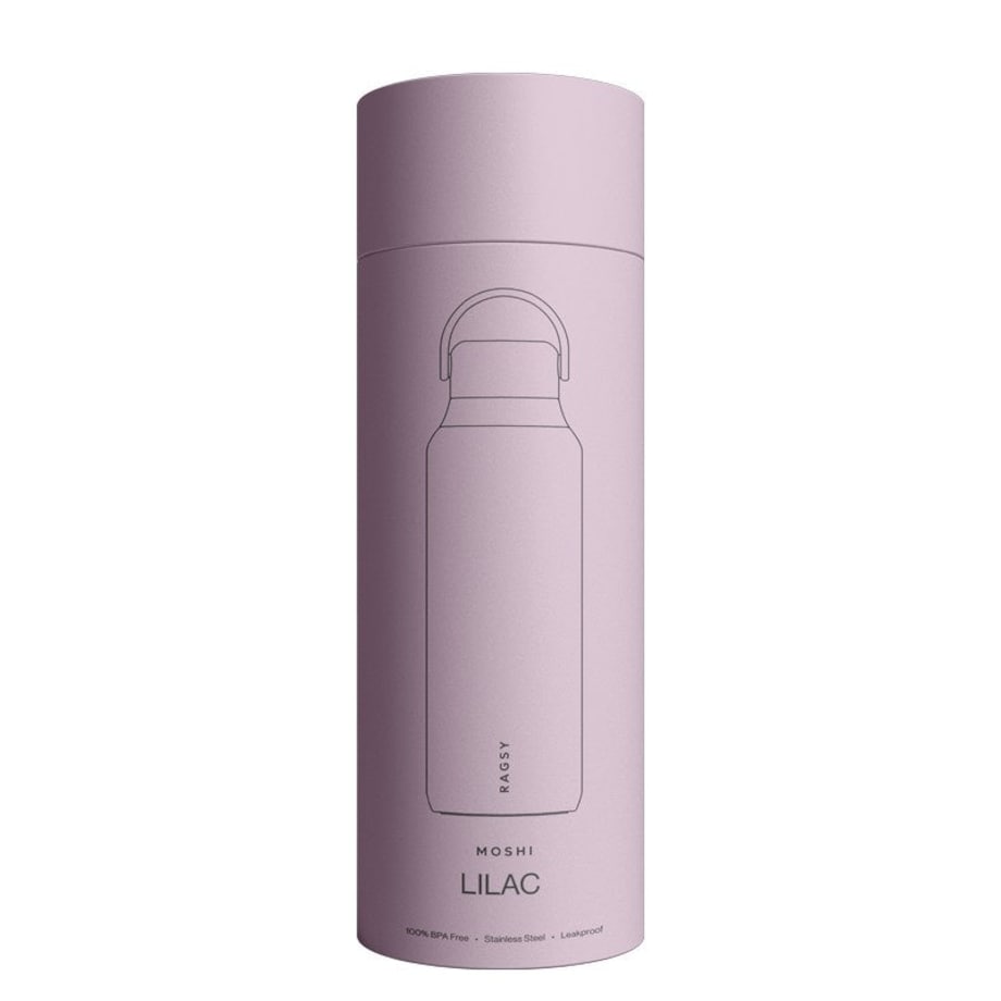 RAGSY MOSHI butelka termiczna z ceramicznym wnętrzem 600 ml, Lilac