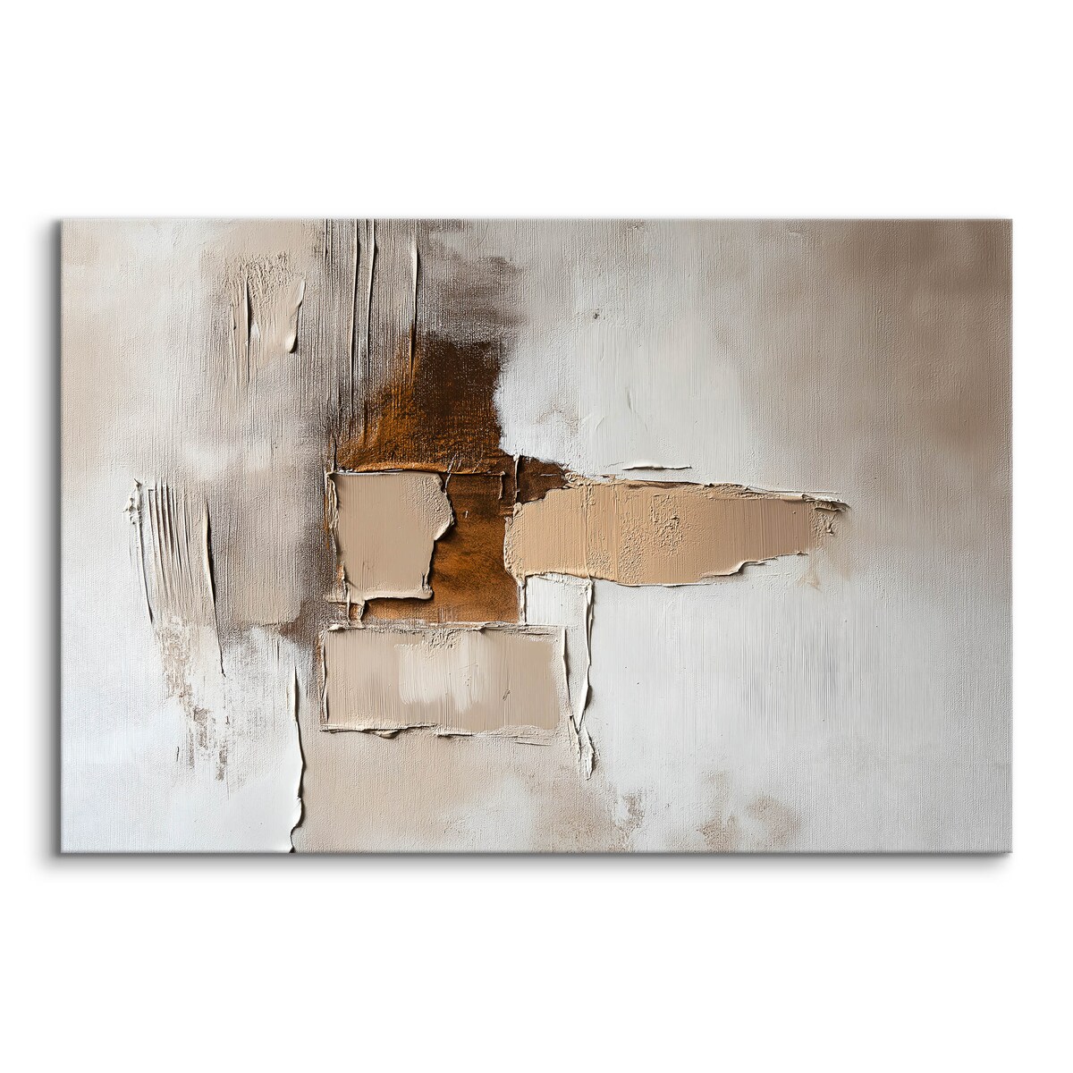 Obraz Canvas Do Salonu Abstrakcja Sztuka Współczesna Imitacja Farby 70x50cm