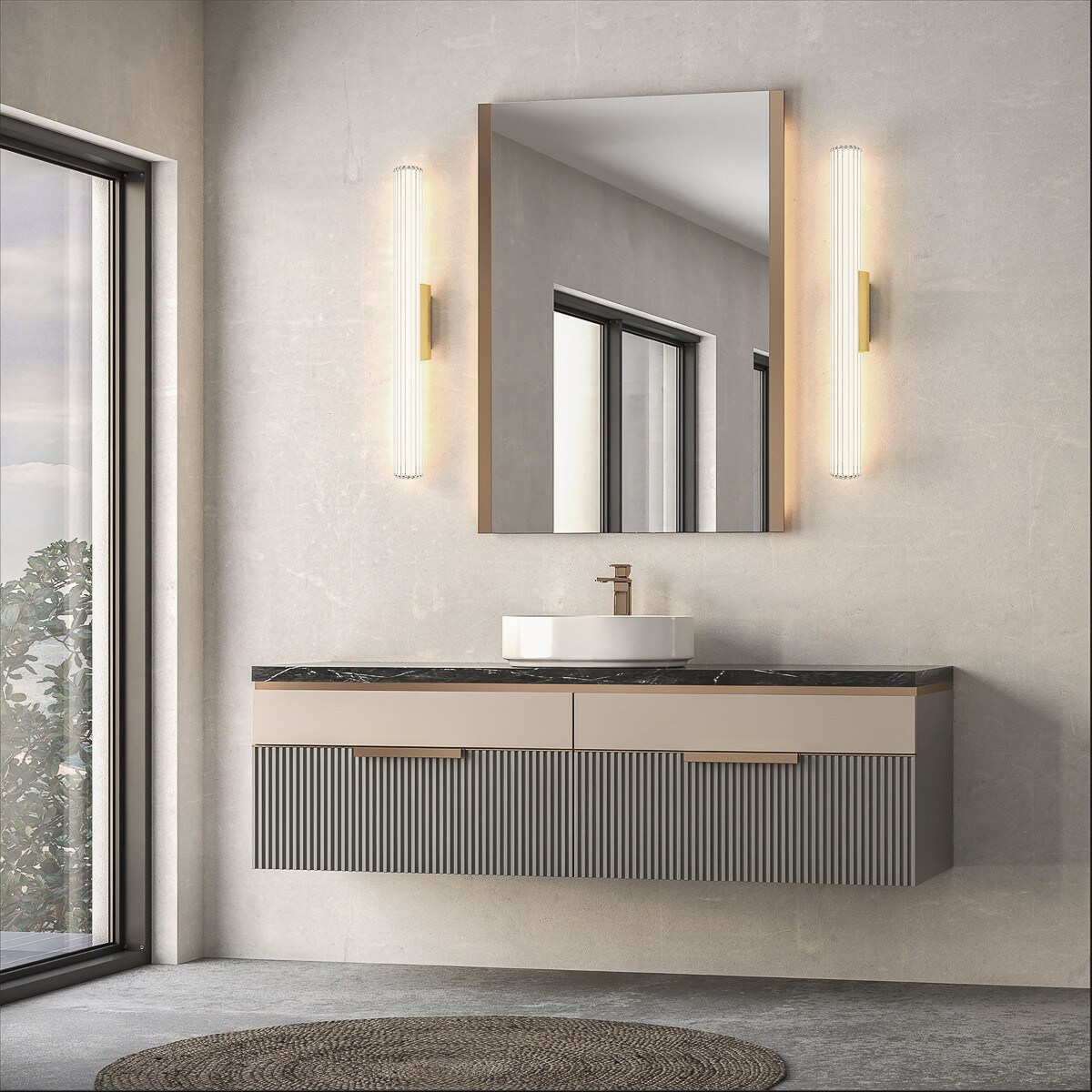 Kinkiet Light Prestige Linea transparentny LED CCT 3000K/4000K/6000K (regulowana) 1 szt.