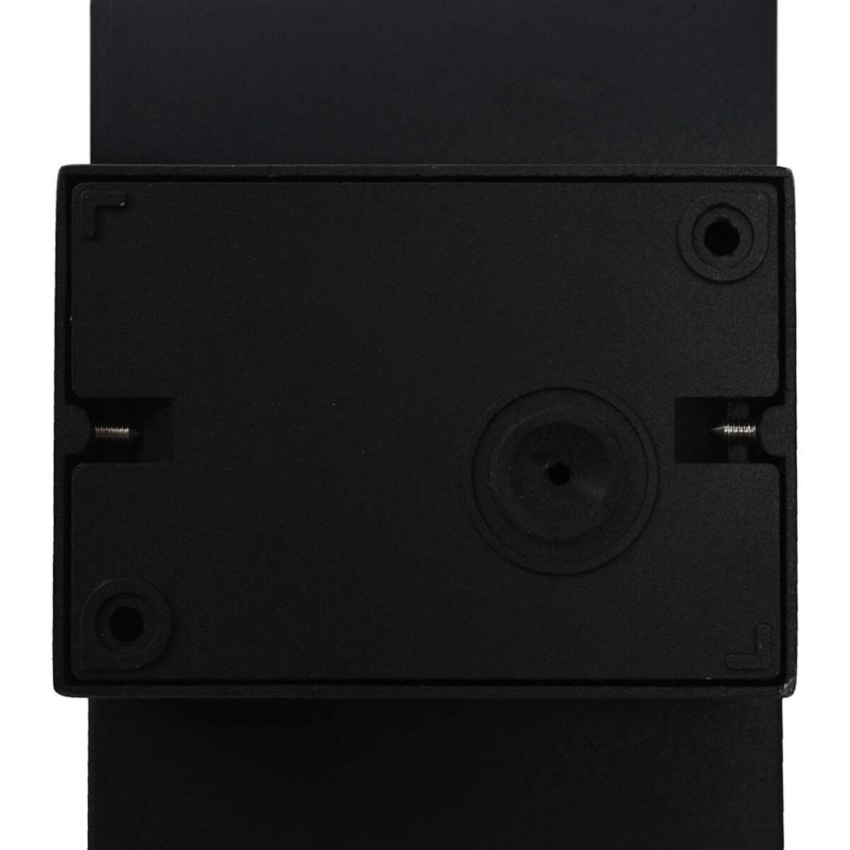 vidaXL Oświetlenie ścienne zewnętrzne LED, 9 W, czarne, owalne