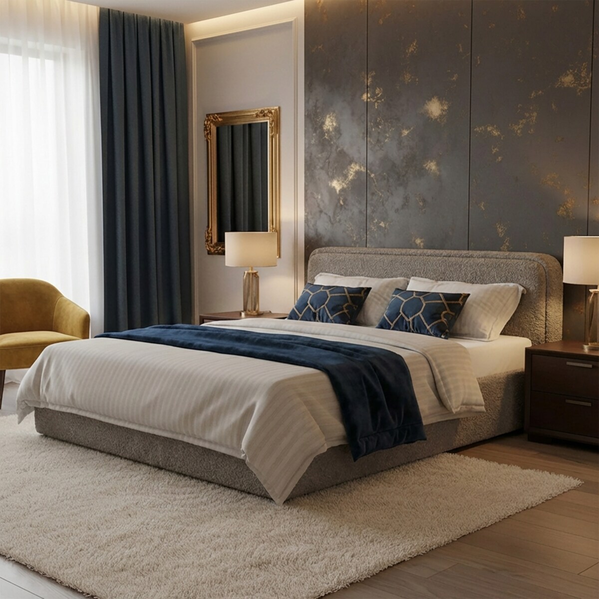 Łóżko Tapicerowane Grand 160X200 Stelaż Pojemnik Na Pościel Abriamo 03