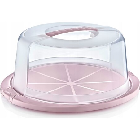 KEEEPER Pojemnik na ciasto tort okrągły wysoki patera wypieki przenoszenie