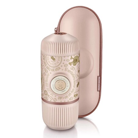 Przenośny ekspres do kawy z etui Dark Souls - pink Nanopresso Wacaco