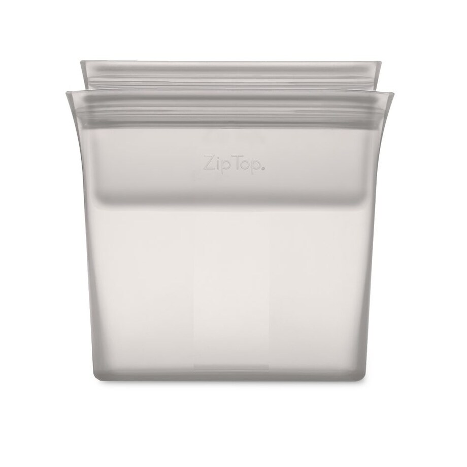 Zestaw 3 torebek: 2x śniadaniowa + na przekąski Gray Zip Top