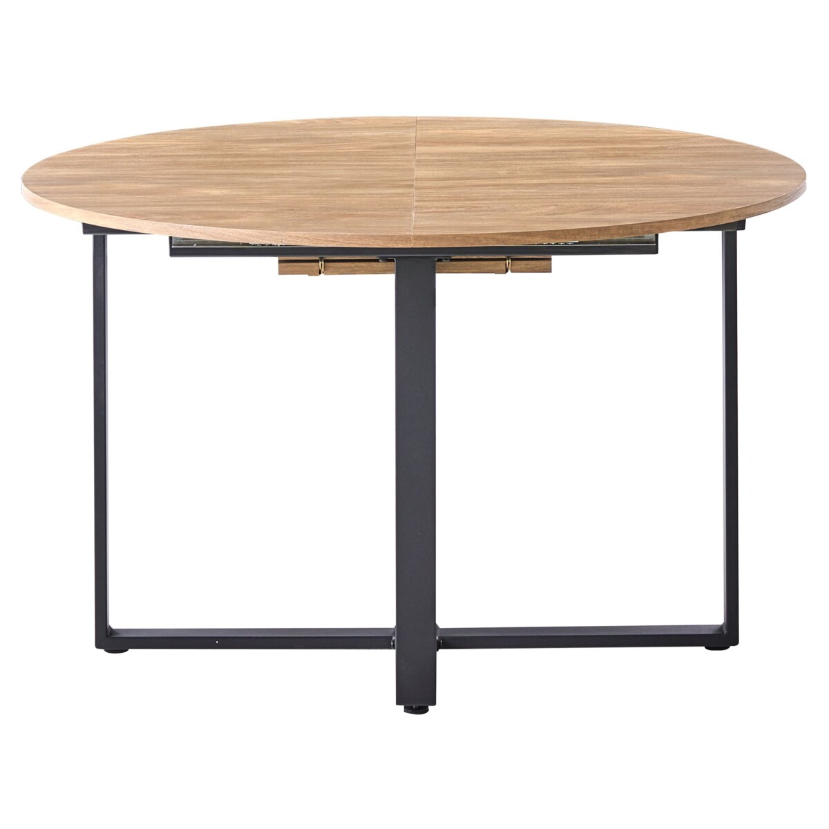 Stół do jadalni ALEXANDRINA Brązowy 120/160 cm 120 cm