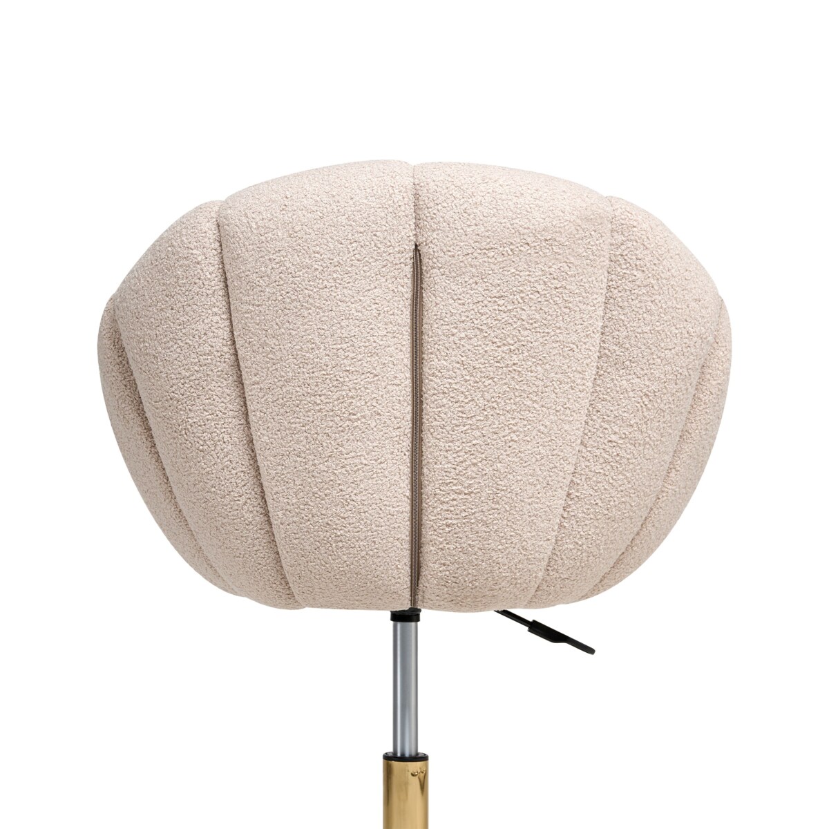 Krzesło obrotowe Obrotowy ANNABELLE Boucle Beżowy