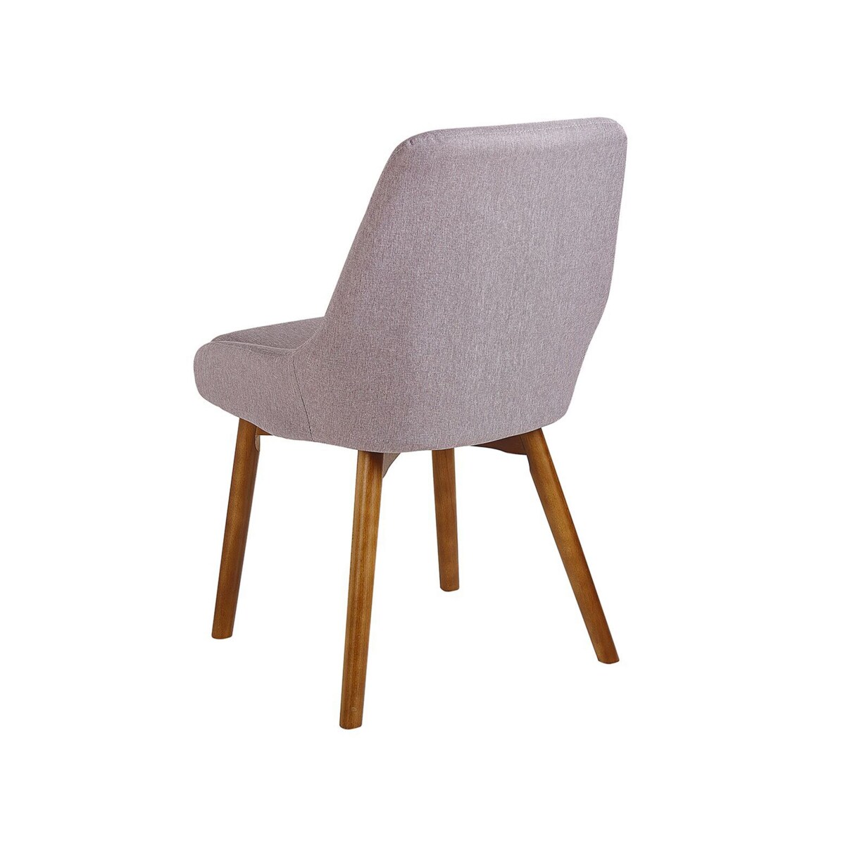 Zestaw 2 krzeseł do jadalni beżowoszary MELFORT