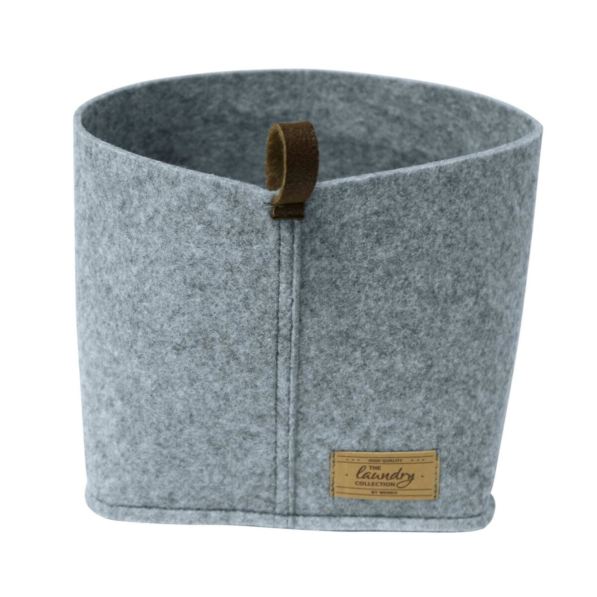 Organizer na kosmetyki i drobne przedmioty FELI, z imitacji filcu, 18 x 13 x 12 cm, WENKO