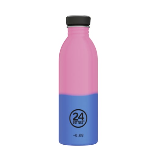 24BOTTLES URBAN BOTTLE REactive butelka na wodę 500 ml, Pink / Blue