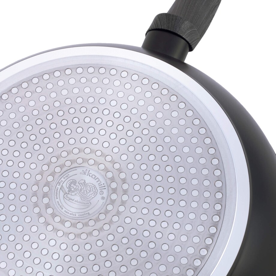 Patelnia marmurowa głęboka wok 28cm indukcja KAMILLE
