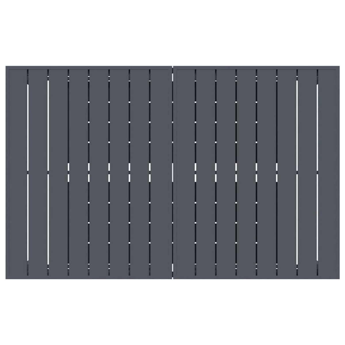 vidaXL Zestaw do jadalni w ogrodzie 9 pcs Stal