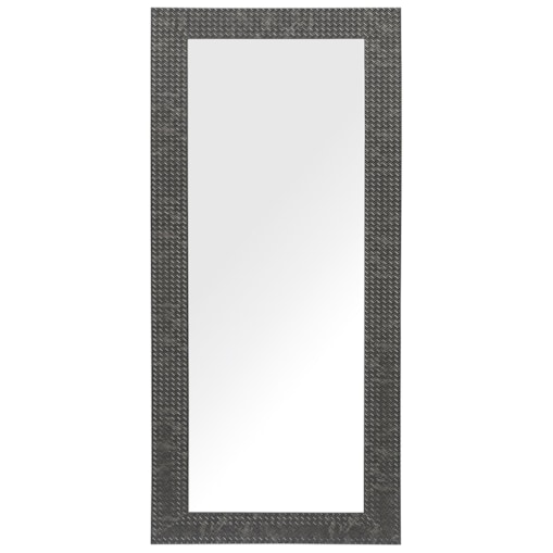 Lustro ścienne 50 x 130 cm czarne PLAISIR