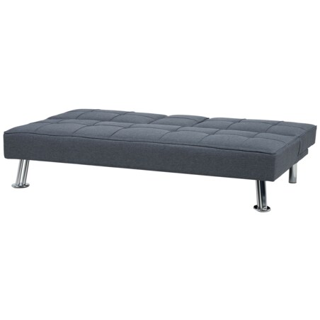 Sofa rozkładana ciemnoszara ROXEN