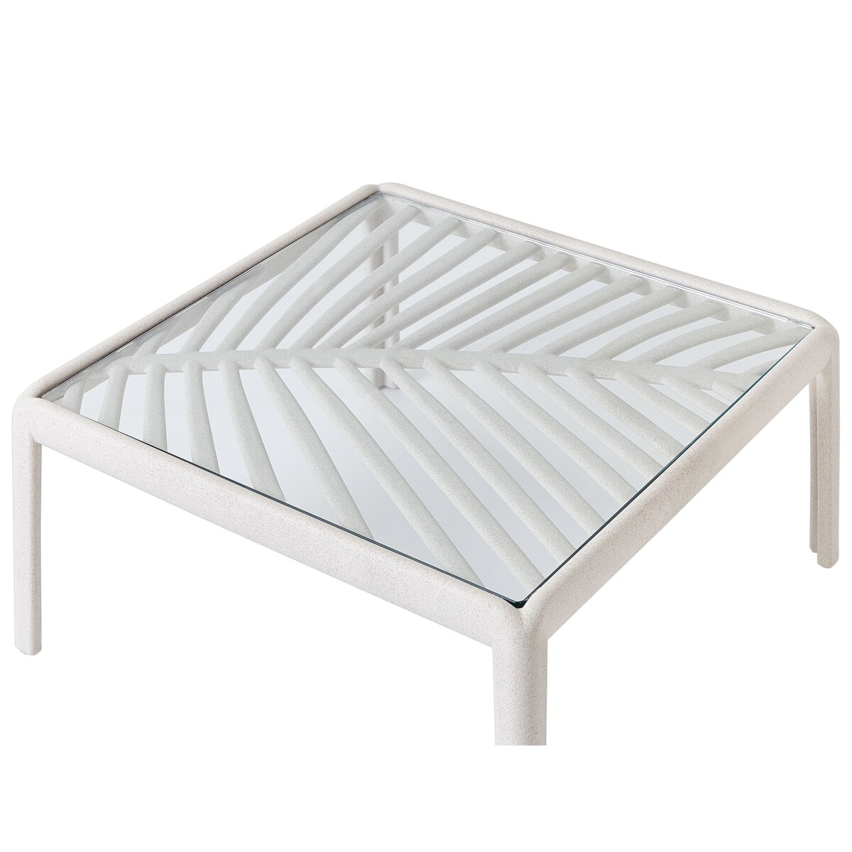 Stół ogrodowy Jasnobeżowy FERRETTI