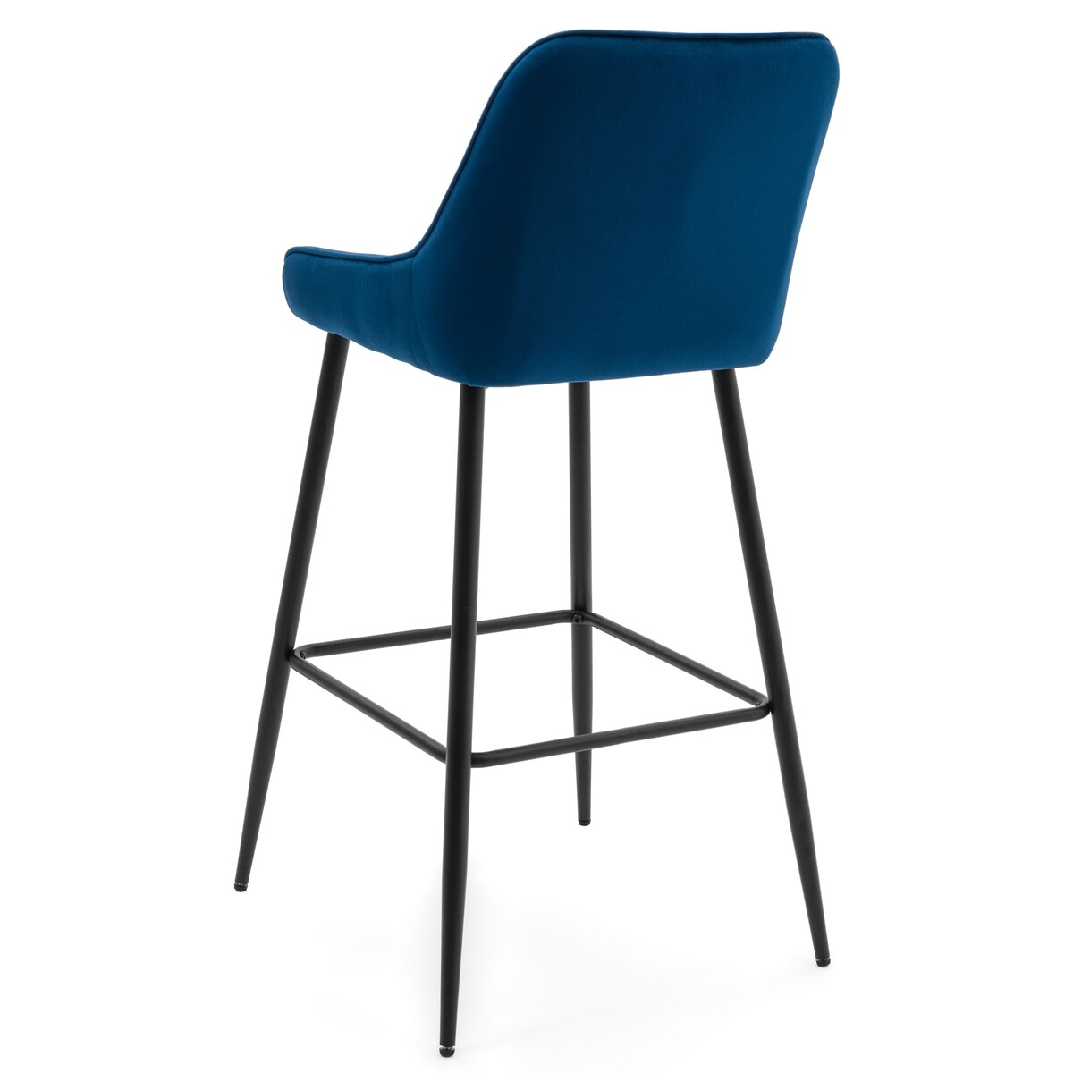 Hoker tapicerowany welurowy do salonu jadalni barowy glamour PASSO