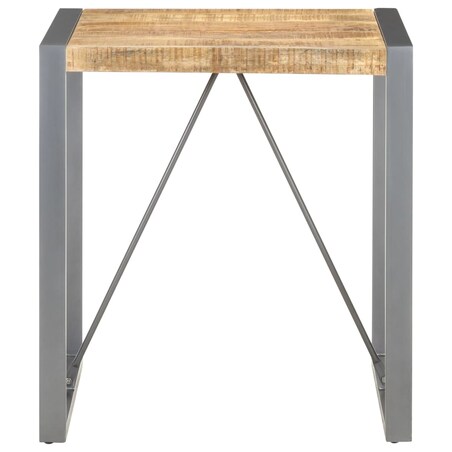 vidaXL Stół jadalniany, 70x70x75 cm, lite surowe drewno mango