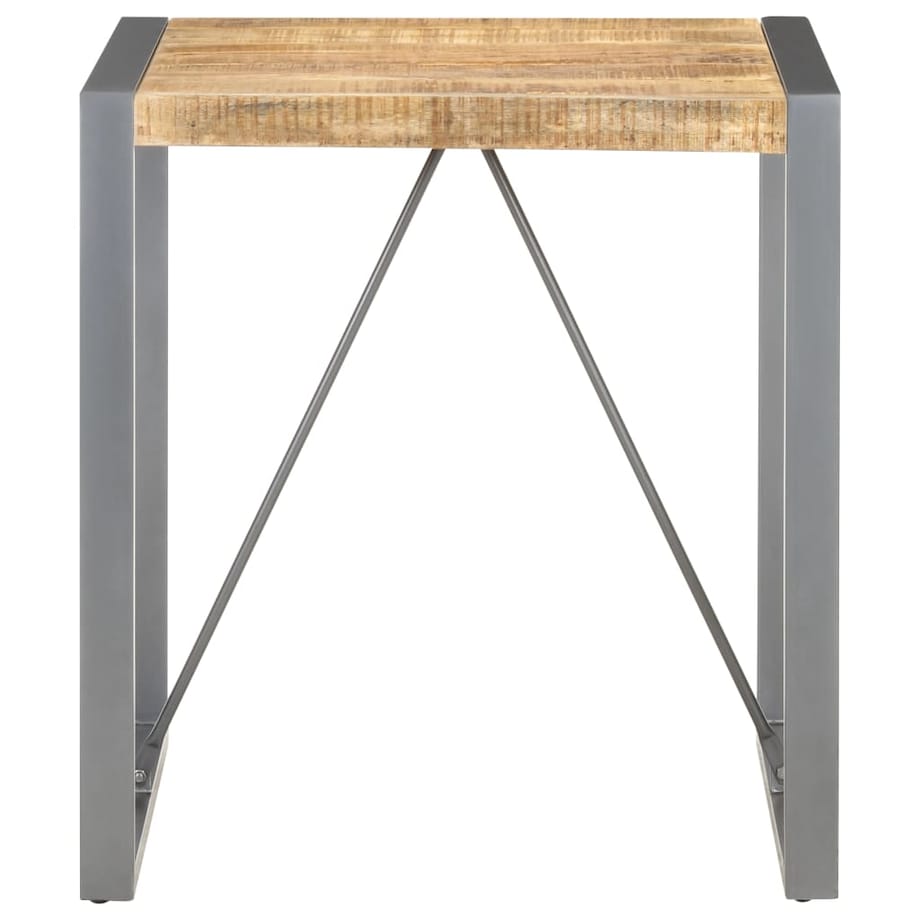 vidaXL Stół jadalniany, 70x70x75 cm, lite surowe drewno mango